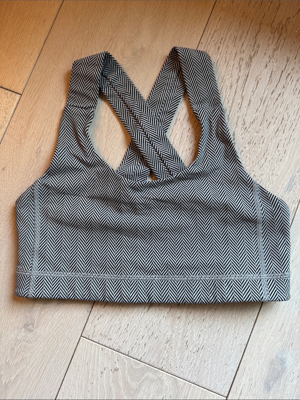 Lululemon All Sport Bra Giant Herringbone  Size 6